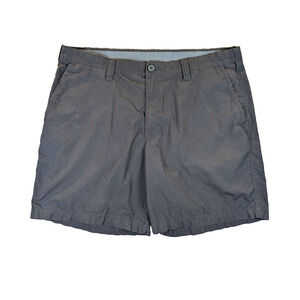Columbia Chino Shorts 40x8 Men's Performance Outdoor 100% Cotton Shell Navy